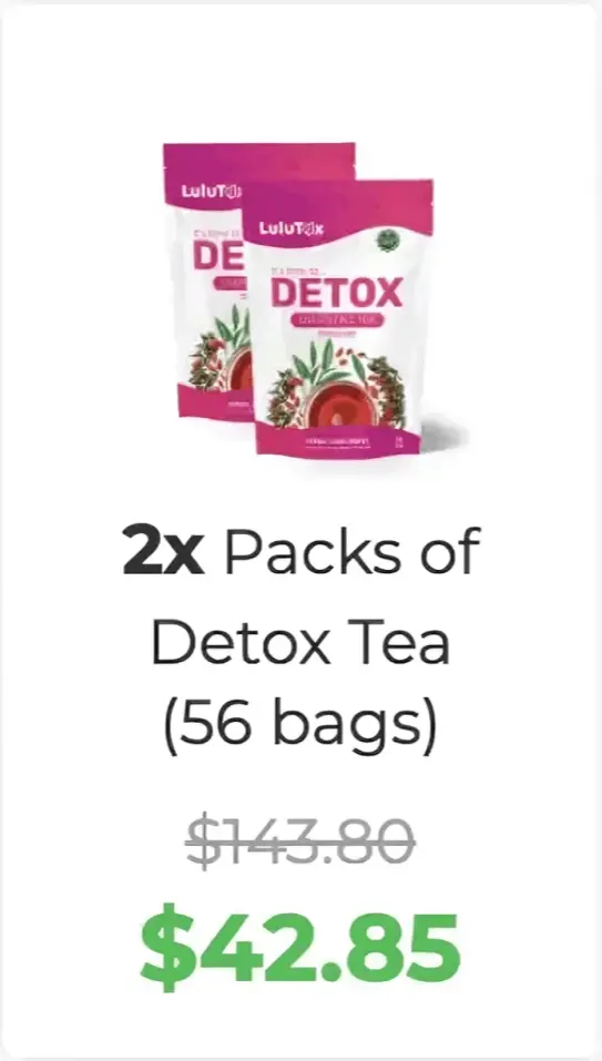 Lulutox Detox Tea offer price